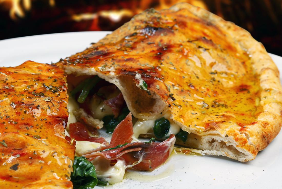 Calzonne with Prosciutto & Spinach