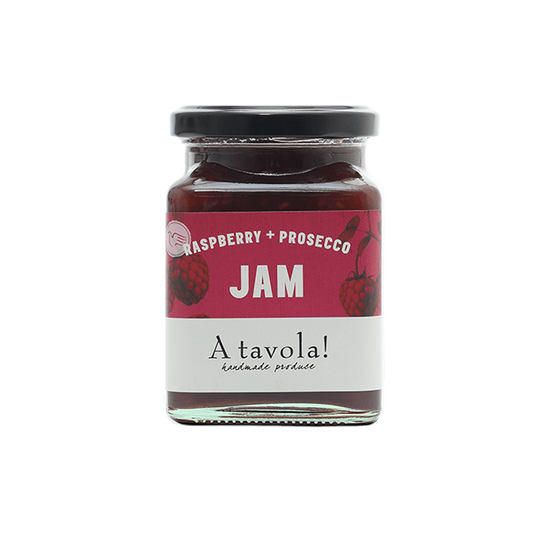 A tavola! Raspberry & Prosecco Jam