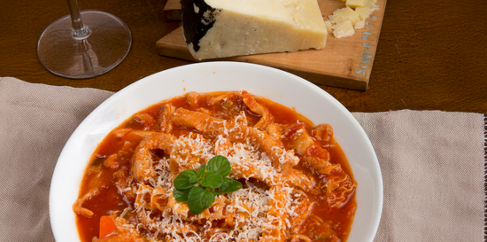 Fred's pine mushroom ragu