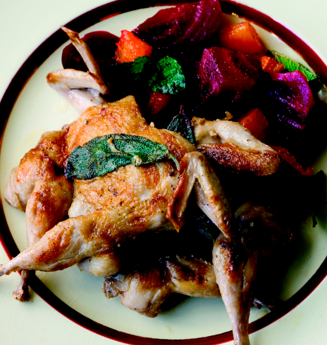 Fred's grilled quail