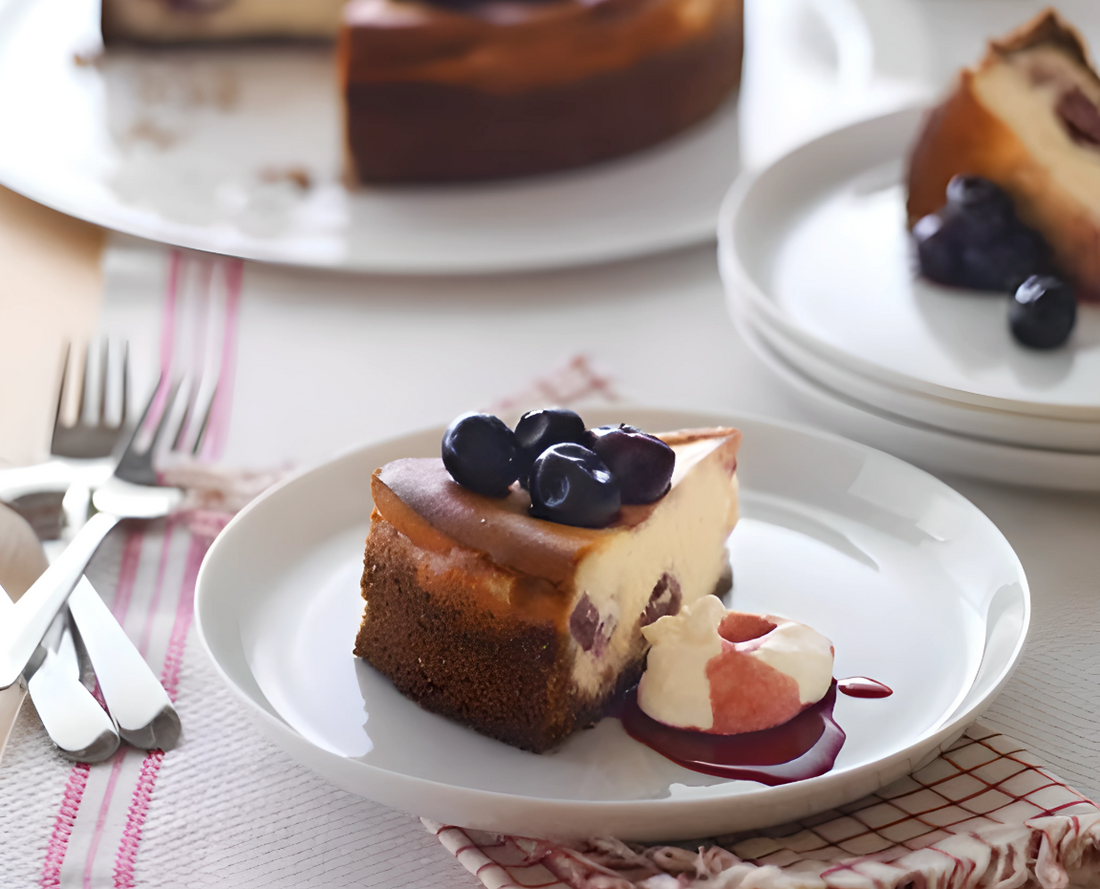 Trentini cherry & ricotta cake