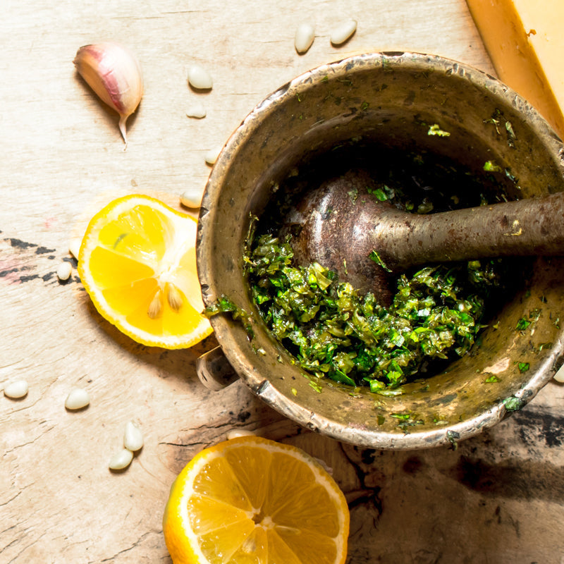 Pistachio & almond Pesto