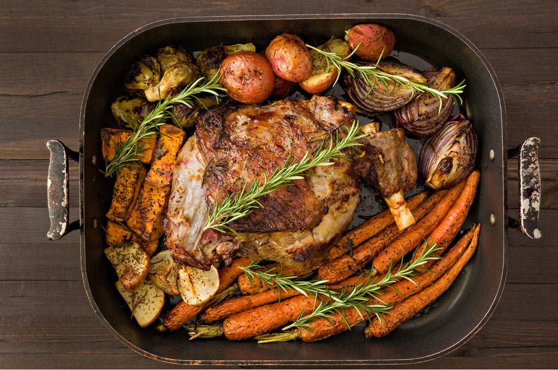 Katrina's Roast Lamb with Rosemary